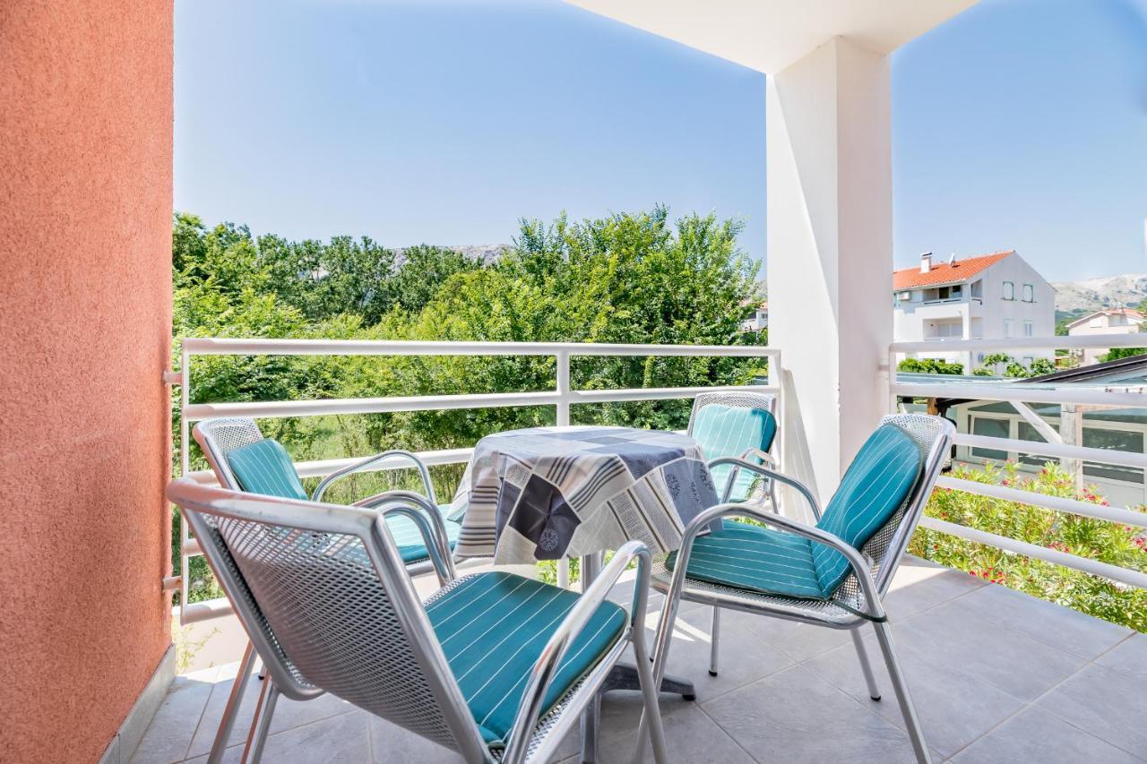 Apartments Melania & Antonia Baška Dış mekan fotoğraf